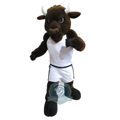 Deluxe Sport Bull Mascot Costume