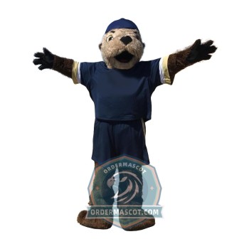 Deluxe Sport Otter Mascot Costume