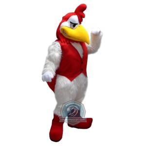 Realistic Lightweight Rooster Mascot Costume