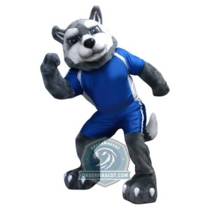 Adult Lightweight Wolf Mascot Costume
