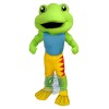Happy Lightweight Frog Mascot Costume