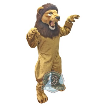 Fierce Lightweight Lion Mascot Costume For Adult