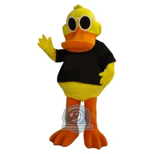Yellow Lightweight Duck Mascot Costume