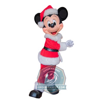 Christmas Mickey Mascot Costume For Adult