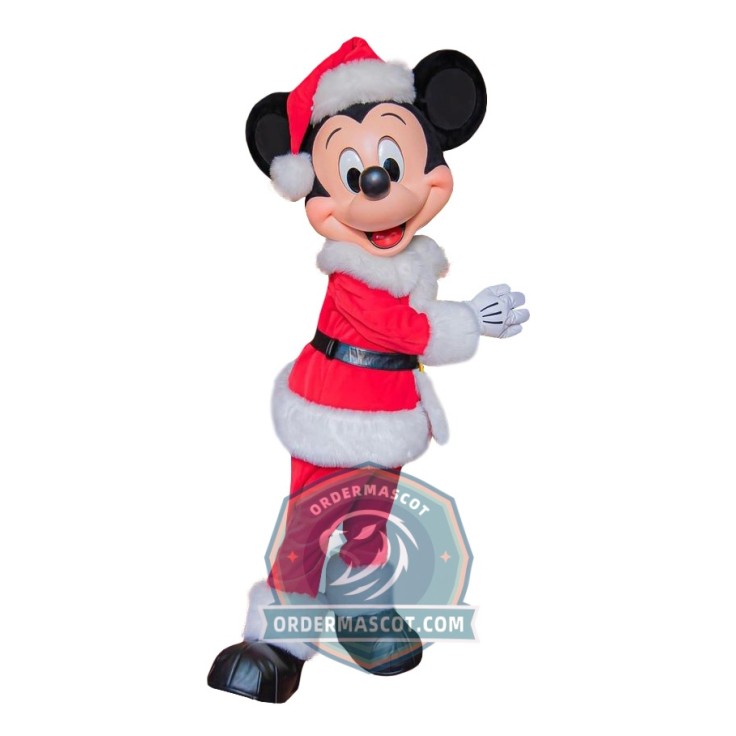Christmas Mickey Mascot Costume For Adult
