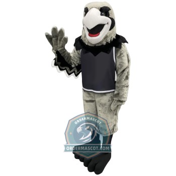 Grey Eagle Mascot Costume