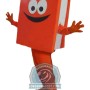 Happy Red Book Mascot Costume