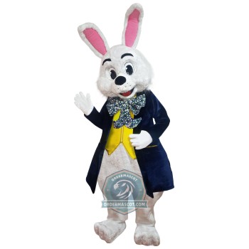 Realistic Lightweight Easter Bunny Mascot Costume For Adult