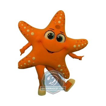 Happy Five Star Mascot Costume