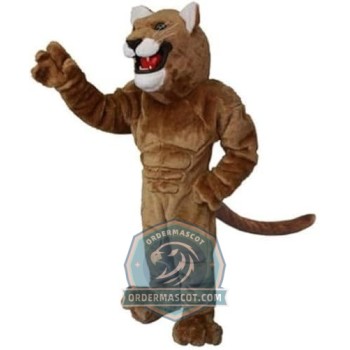 Power Lightweight Panther Mascot Costume