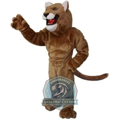 Power Lightweight Panther Mascot Costume