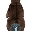Happy Brown Bear Mascot Costume