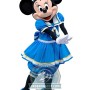 Happy Minnie Mascot Costume With Blue Dress