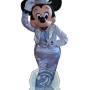 Happy Mickey Mascot Costume With White Suit