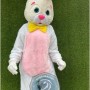 Affordable Lightweight White Easter Bunny Mascot Costume