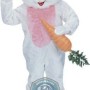 Happy White Easter Bunny Mascot Costume