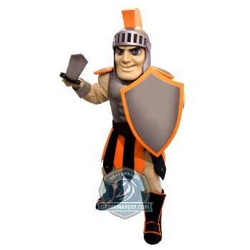 Deluxe Lightweight Knight Warrior Mascot Costume