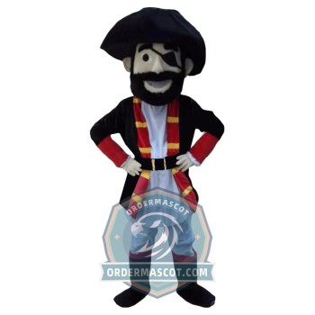 Deluxe Lightweight Pirate Mascot Costume