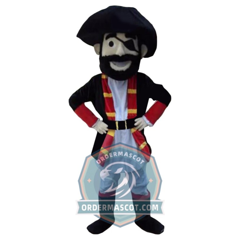 Deluxe Lightweight Pirate Mascot Costume