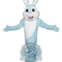 Adult Blue Easter Bunny Mascot Costume