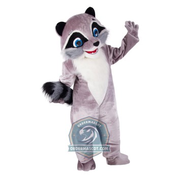 Deluxe Racoon Mascot Costume