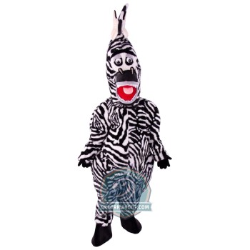Deluxe Lightweight Zebra Mascot Costume