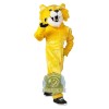 Yellow Wildcat Mascot Costume
