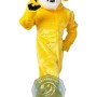 Yellow Wildcat Mascot Costume