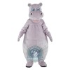 Happy Lightweight Hippo Mascot Costume