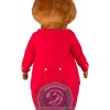 Happy Lightweight Beaver Mascot Costume With Red Suits