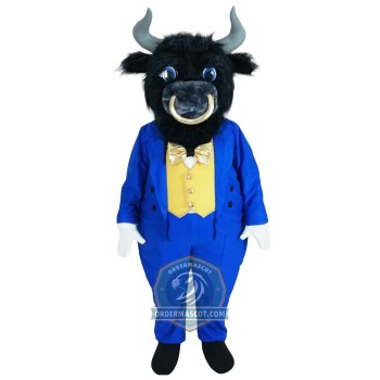 Realistic Lightweight Buffalo Mascot Costume
