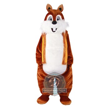 Happy Lightweight Squirrel Mascot Costume For Adult