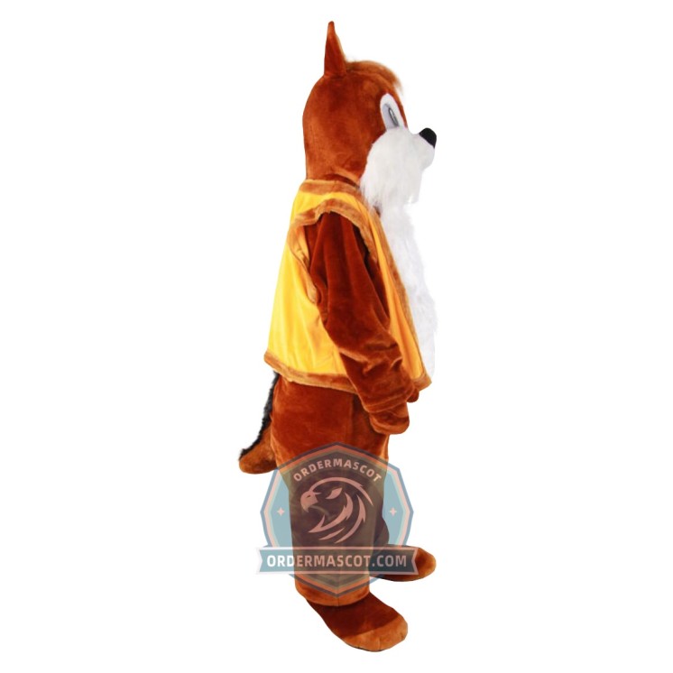 Happy Lightweight Squirrel Mascot Costume For Adult