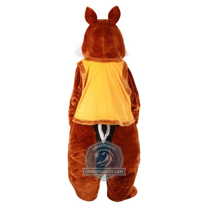 Happy Lightweight Squirrel Mascot Costume For Adult