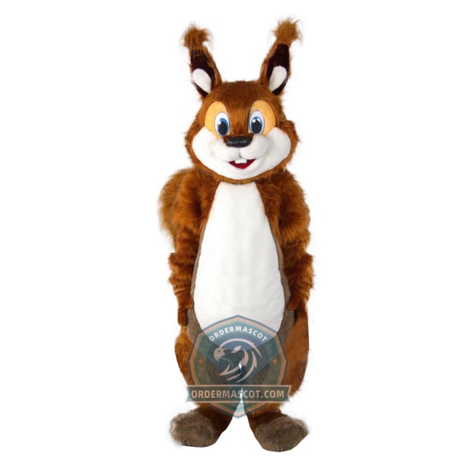 Friendly Lightweight Squirrel Mascot Costume For Adult