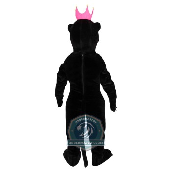 Deluxe Black Panther Mascot Costume