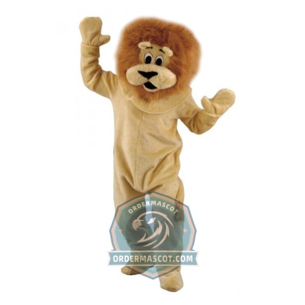 Cute Lightweight Lion Mascot Costume
