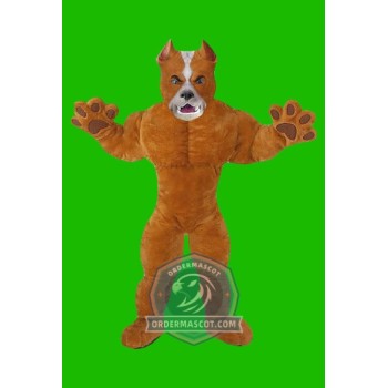 Power Lightweight Bulldog Mascot Costume