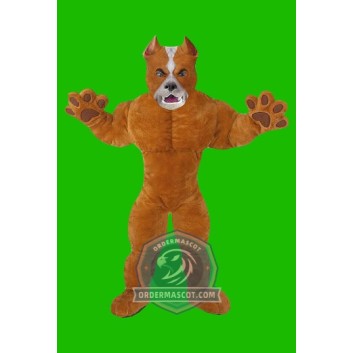 Power Lightweight Bulldog Mascot Costume