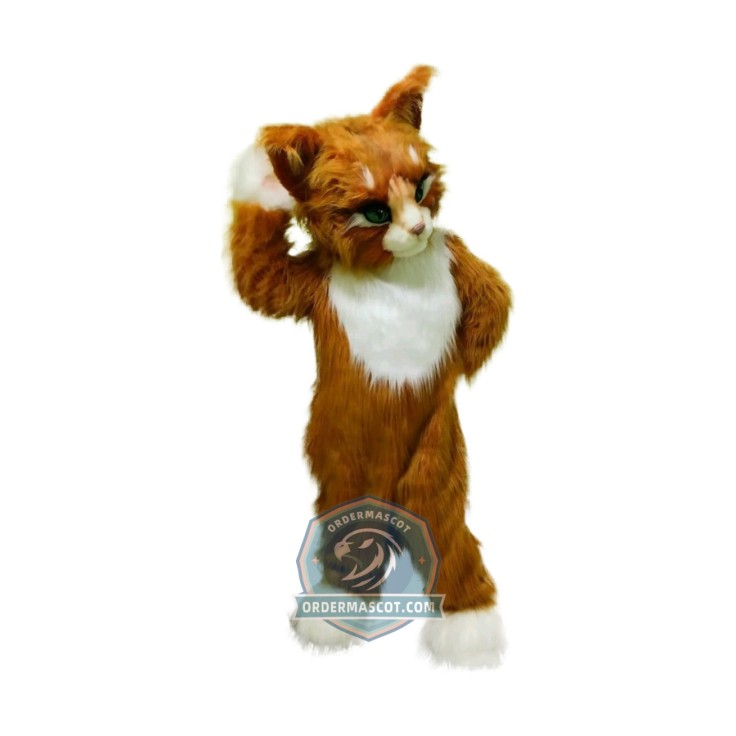 Realistic Lightweight Cat Mascot Costume