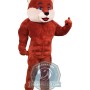 Muscular Lightweight Fox Mascot Costume