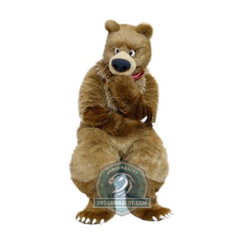 Cute Plush Bear Mascot Costume