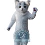 Deluxe White Cat Mascot Costume