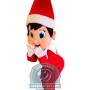 Happy Christmas Elf Behaving Badly Mascot Costume