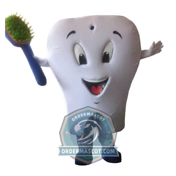 Happy Tooth Mascot Costume