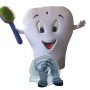 Happy Tooth Mascot Costume