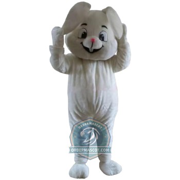 Affordable Lightweight White Rabbit Mascot Costume