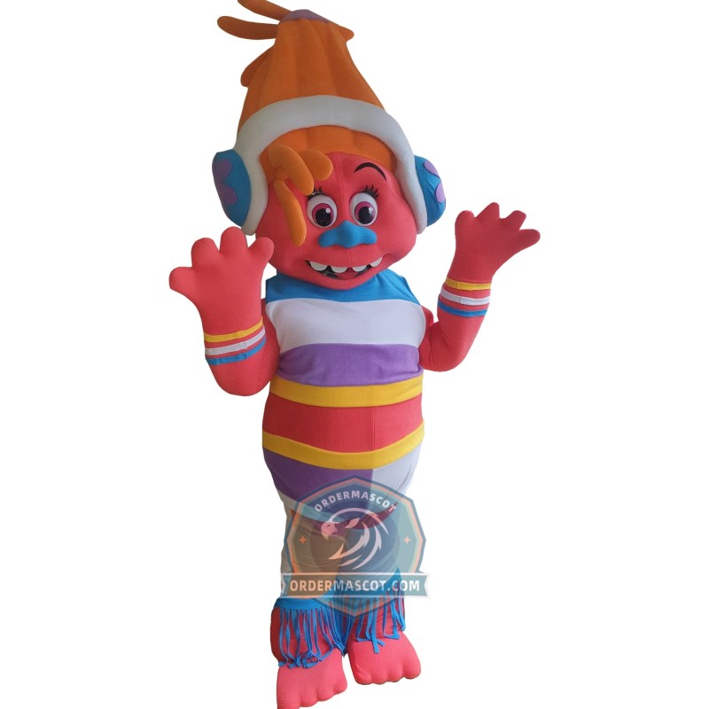 DJ Suki Troll Mascot Costume