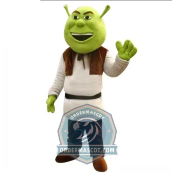 Happy Shrek Mascot Costume