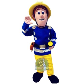 Firefighter Mascot Costume